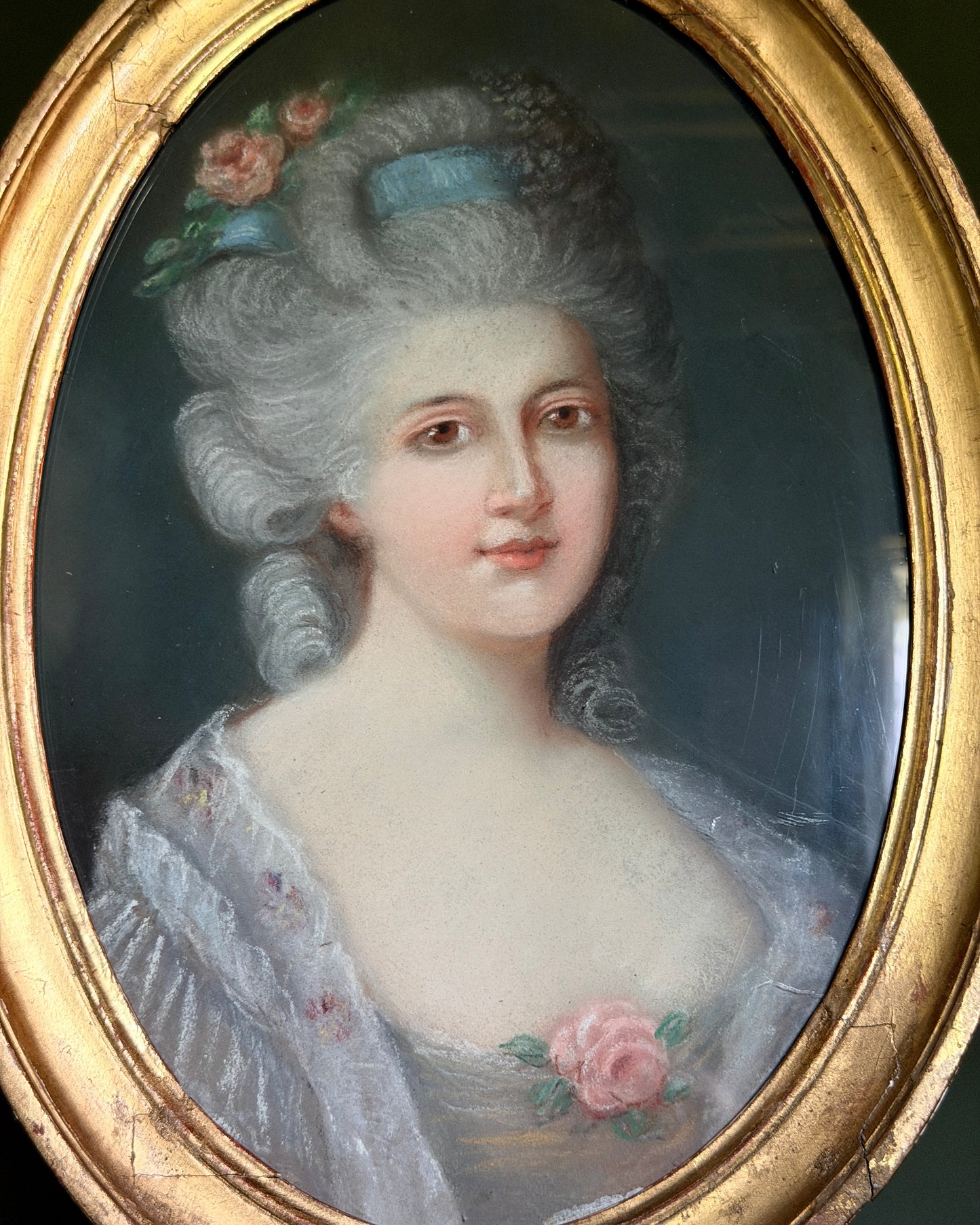 Pastel Portrait of a Lady