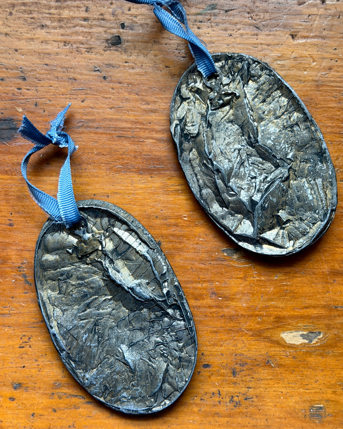 Small Classic Relief Plaque Pair