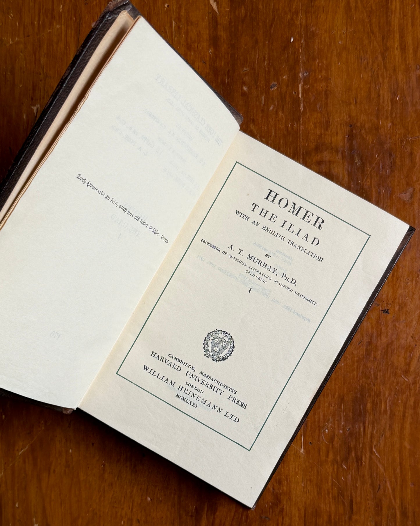 The Iliad | Leather-Bound Classic