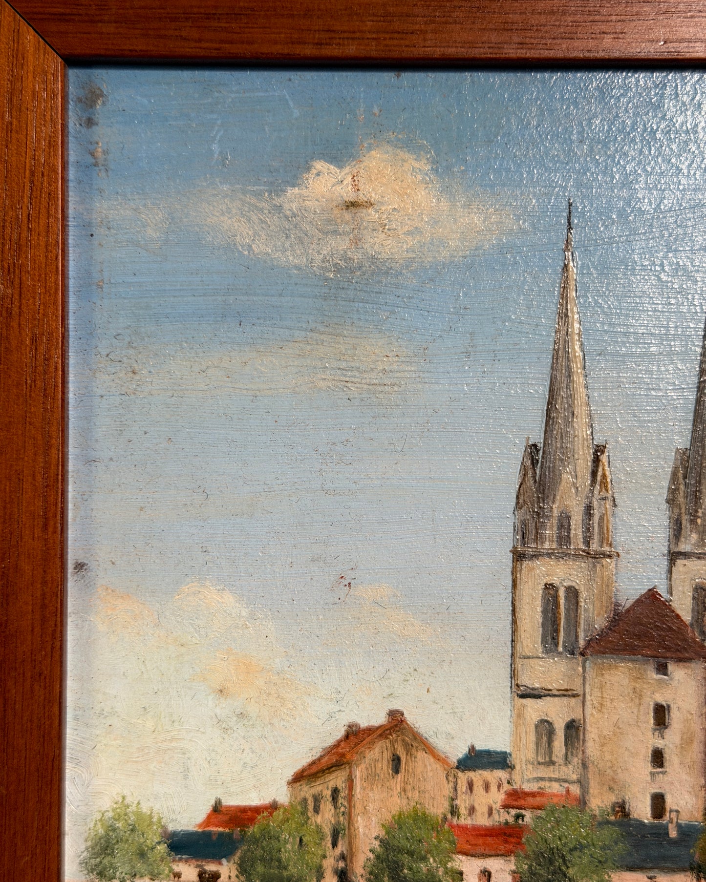 Painting of Avignon, France