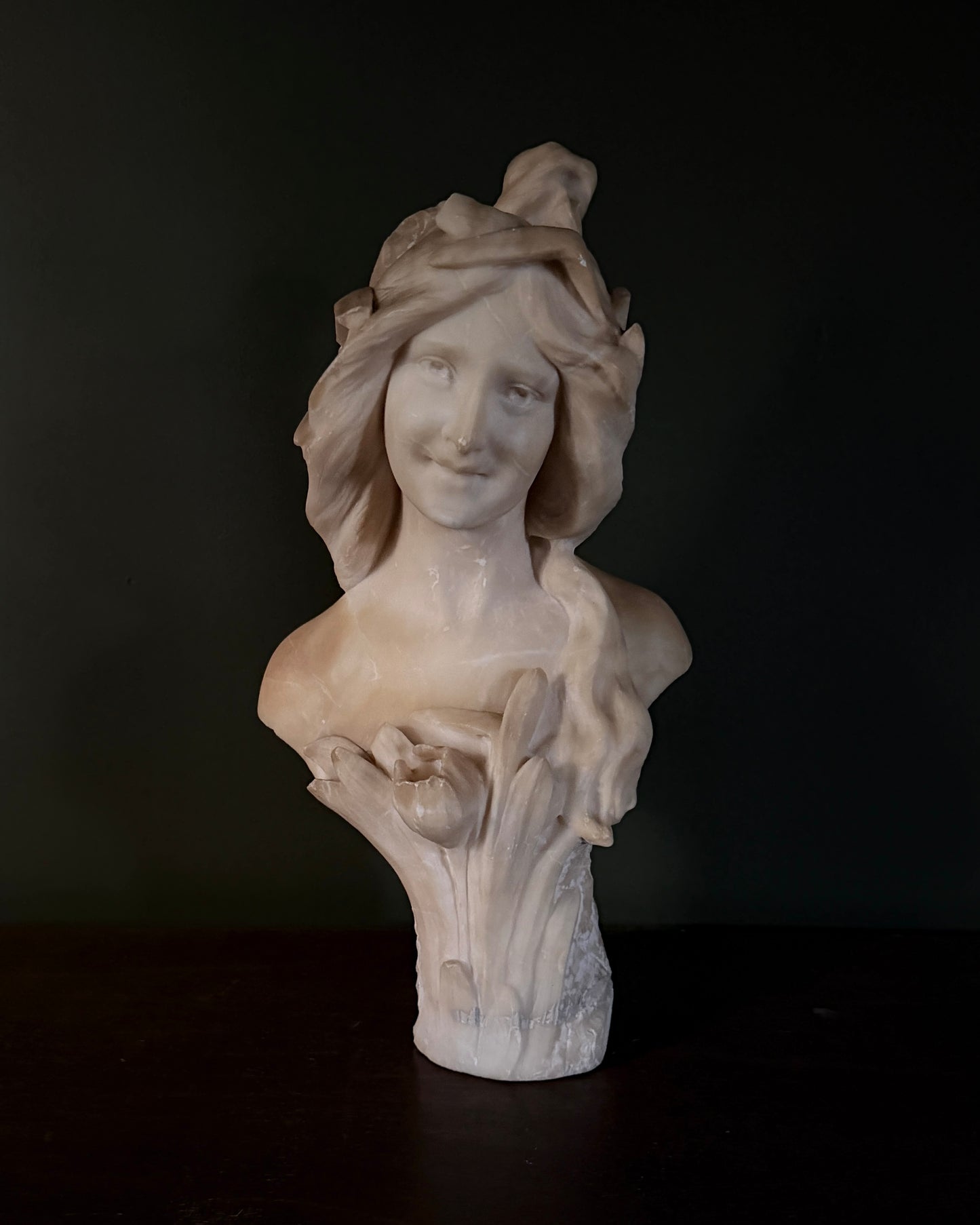 Alabaster Bust