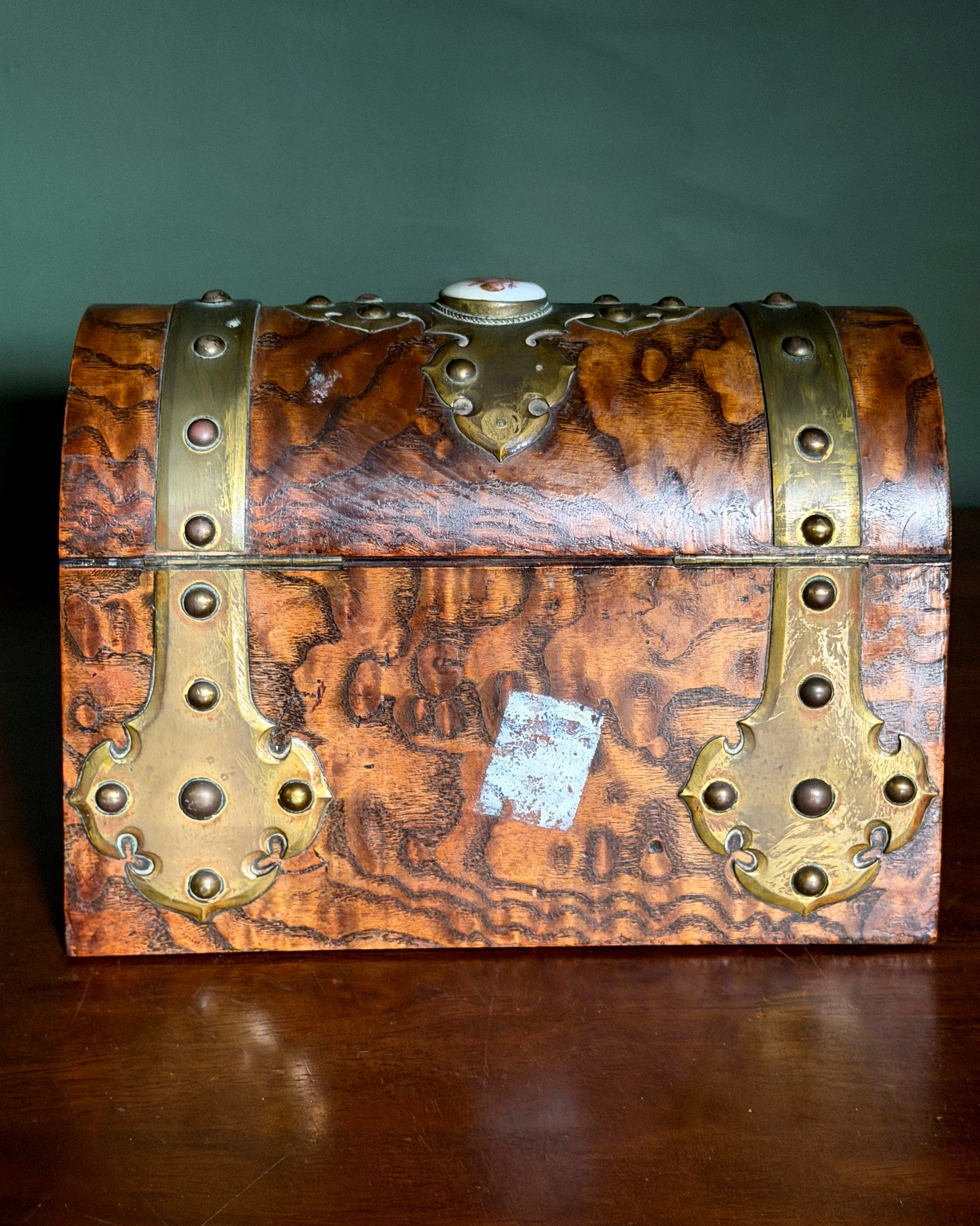 Hungarian Ash Domed Wood Box