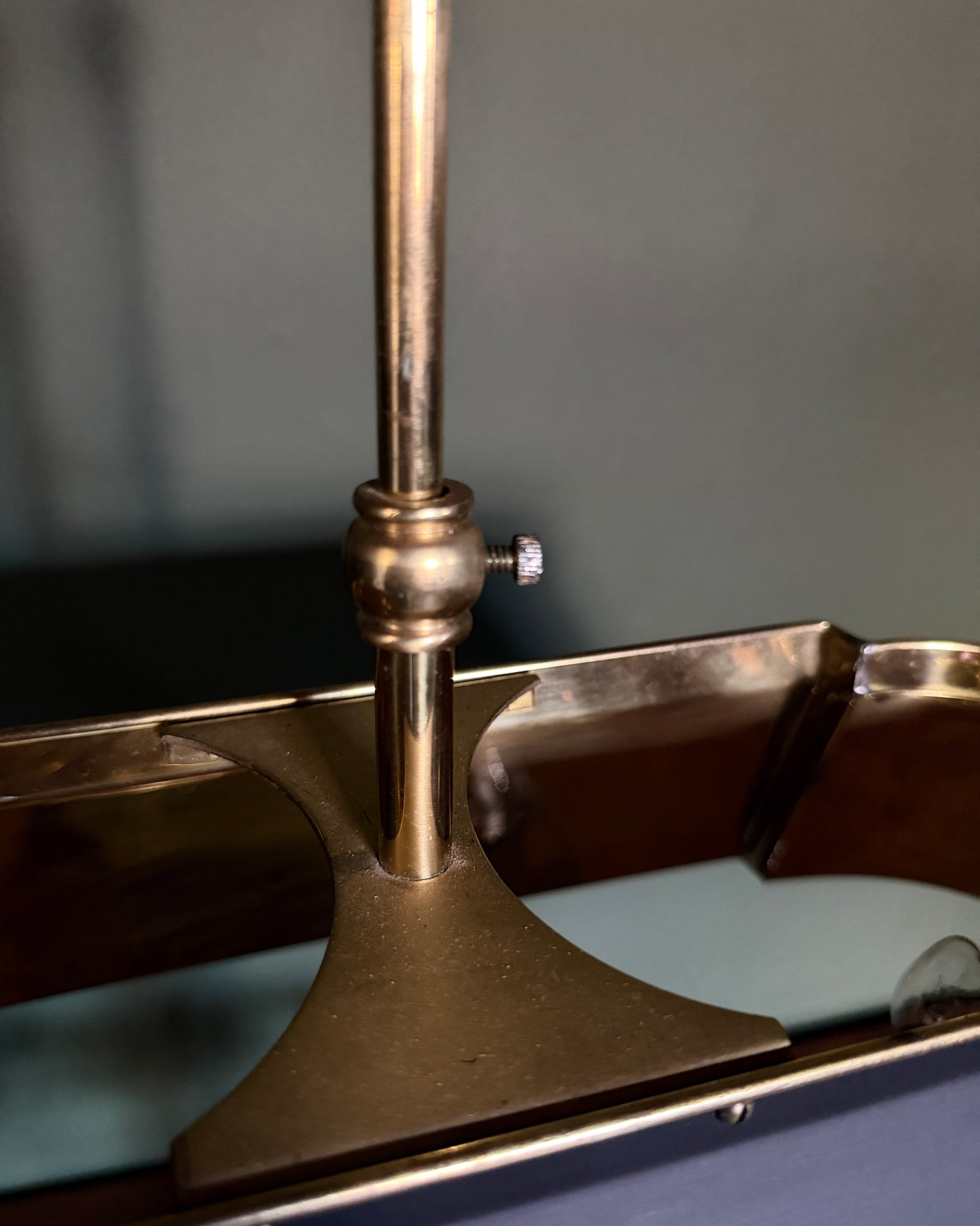 Brass Candlestick Lamp