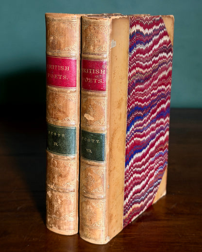 British Poets: Sir Walter Scott, Vol. 4 & 7