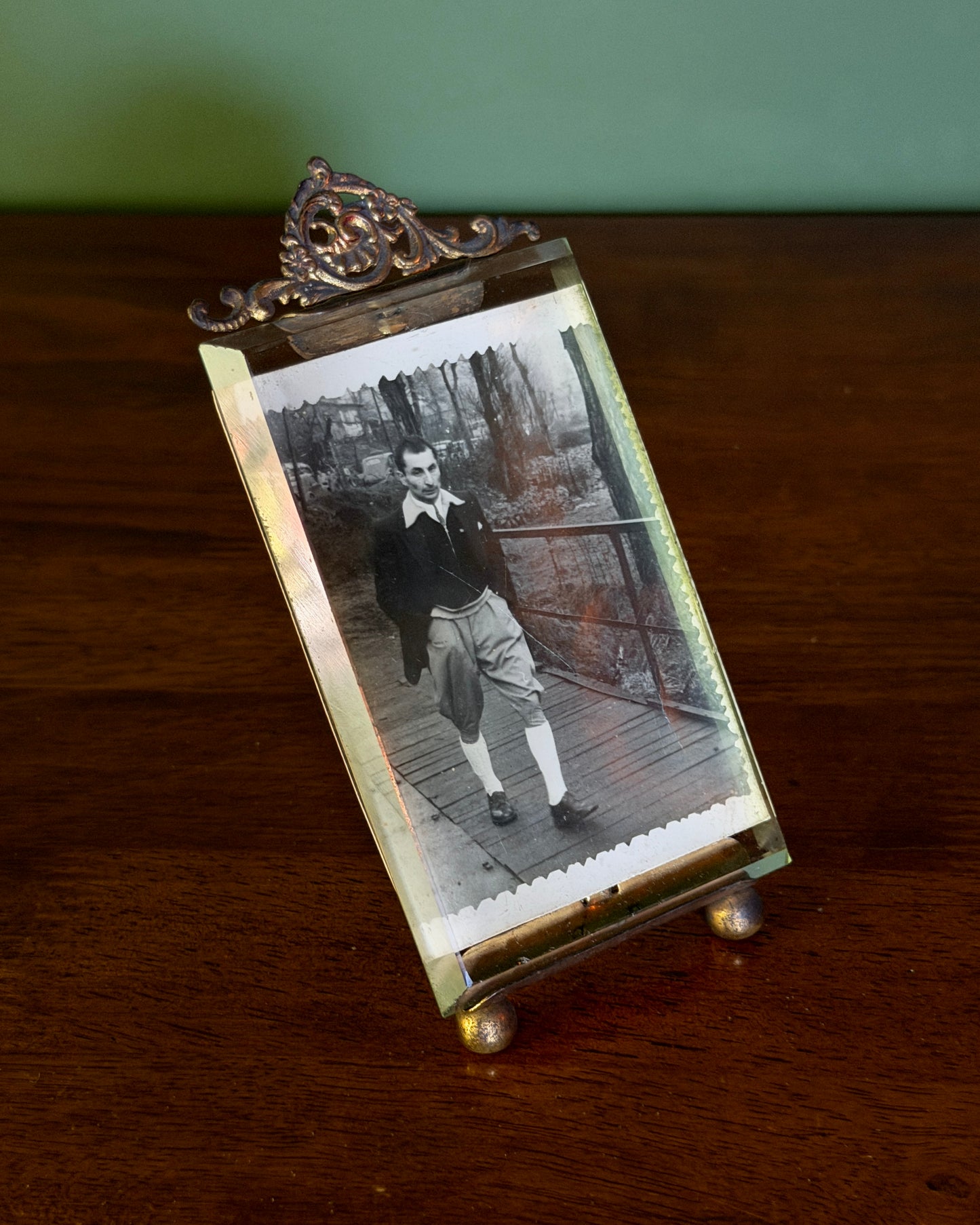 French Beveled Glass Frame