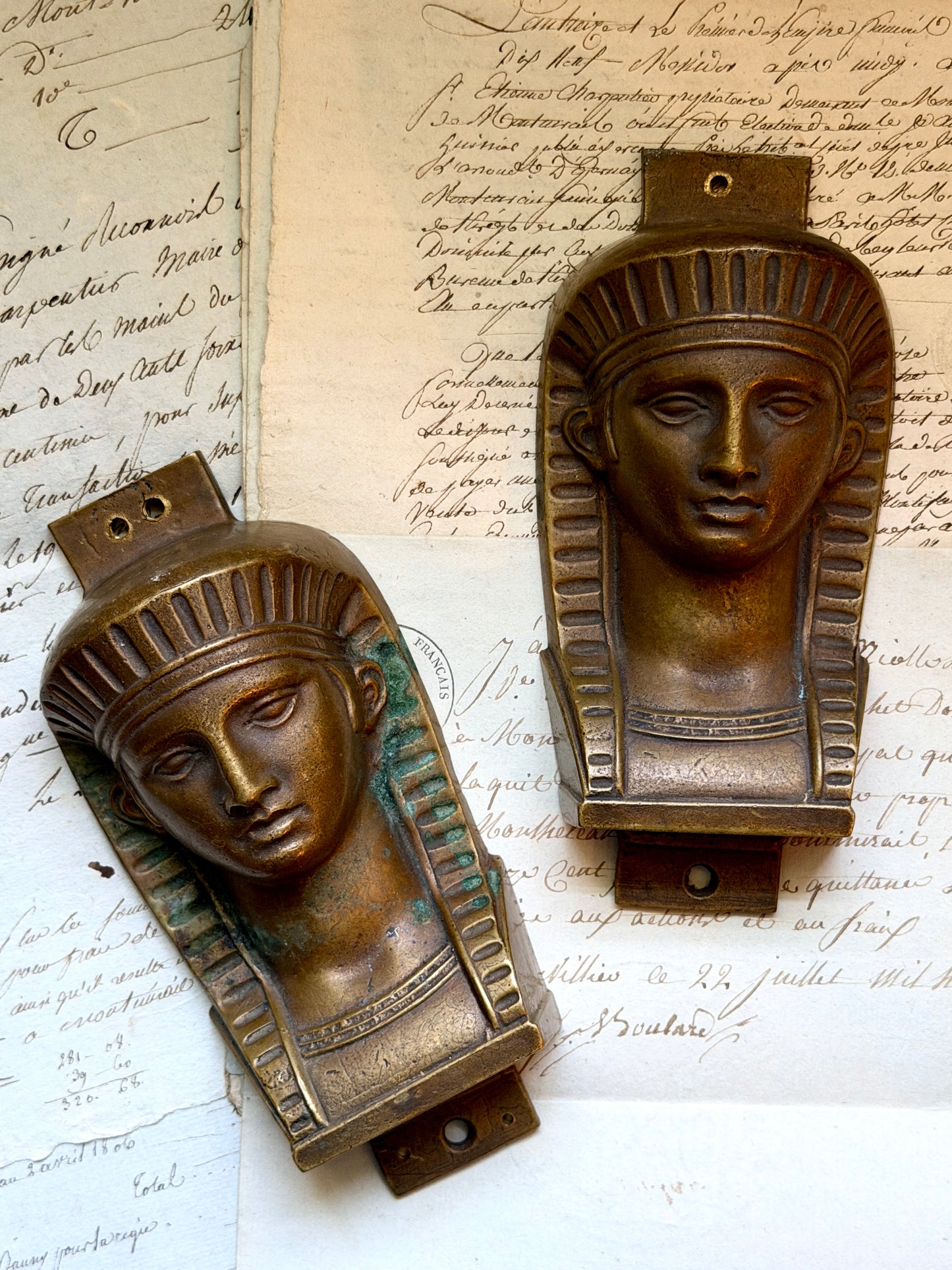 French Egyptian Revival Furniture Salvage