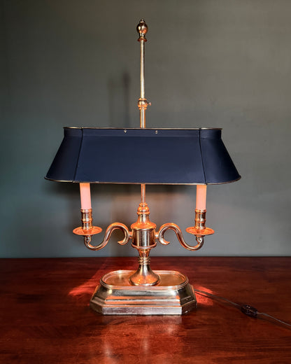 Brass Candlestick Lamp