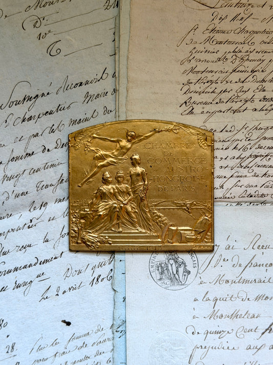 French Commemorative Plaque