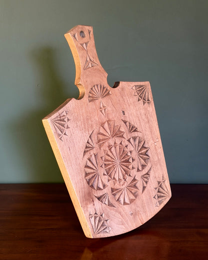 Hand-carved English Cutting Board