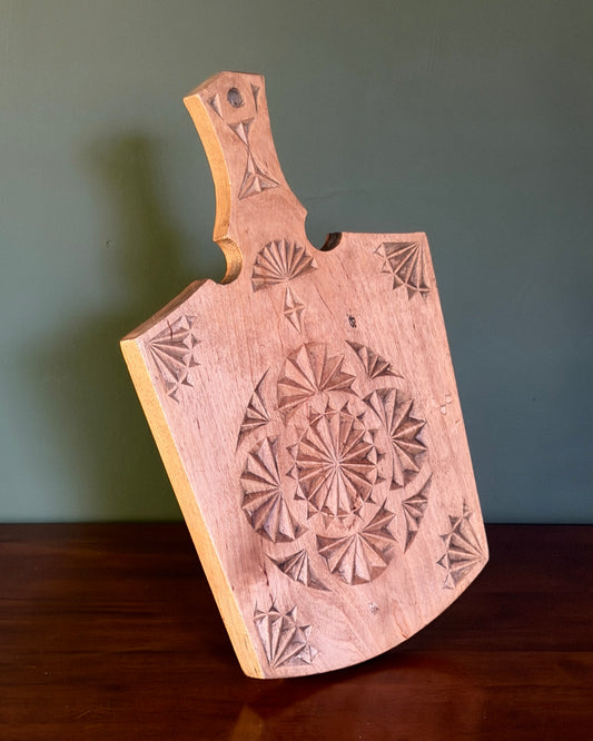 Hand-carved English Cutting Board