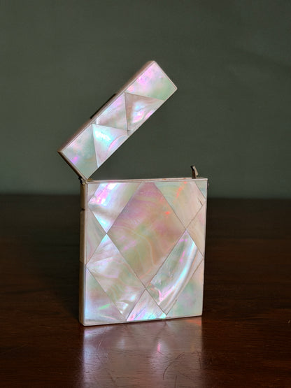 Mother of Pearl Calling Card Case