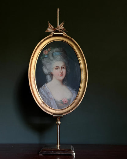 Pastel Portrait of a Lady