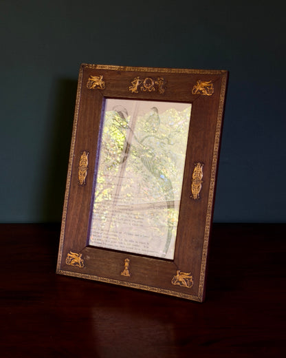 Wood and Ormolu Frame