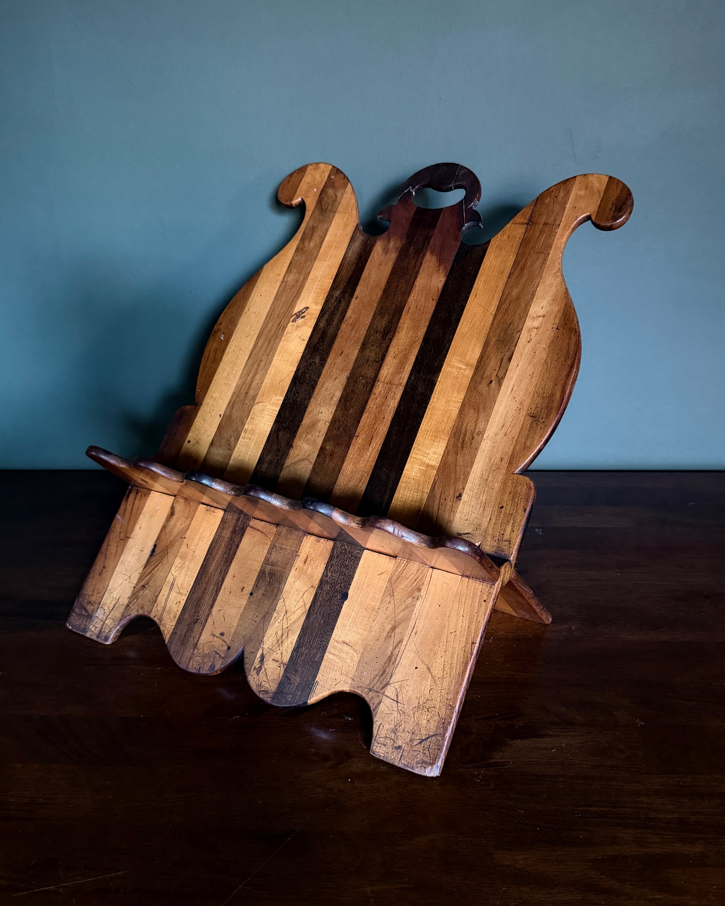 Folding Wood Book Stand