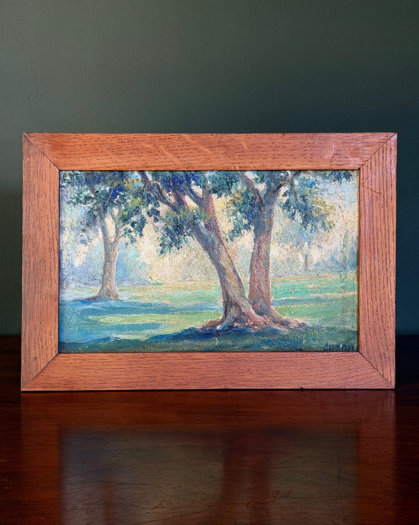 French Tree Painting