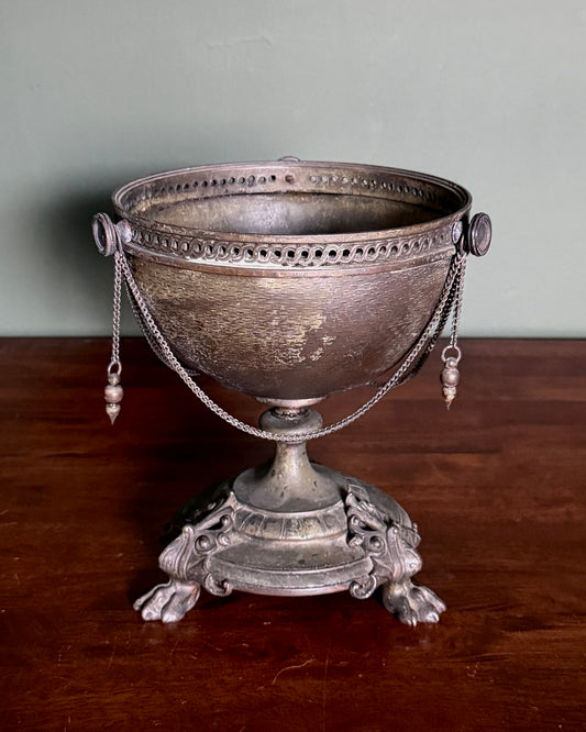 Clawfoot Pedestal Jardiniere