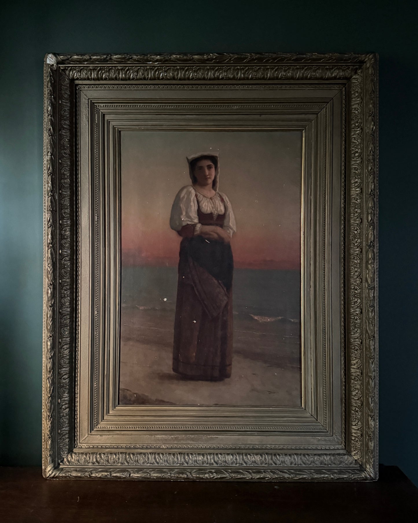 French Woman Painting