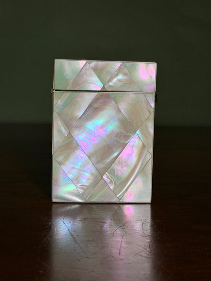 Mother of Pearl Calling Card Case