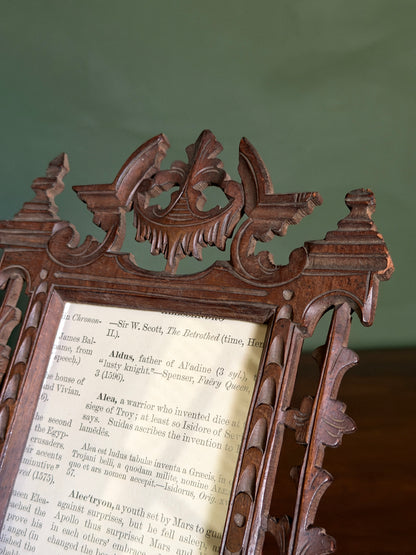 French Carved Wood Frame