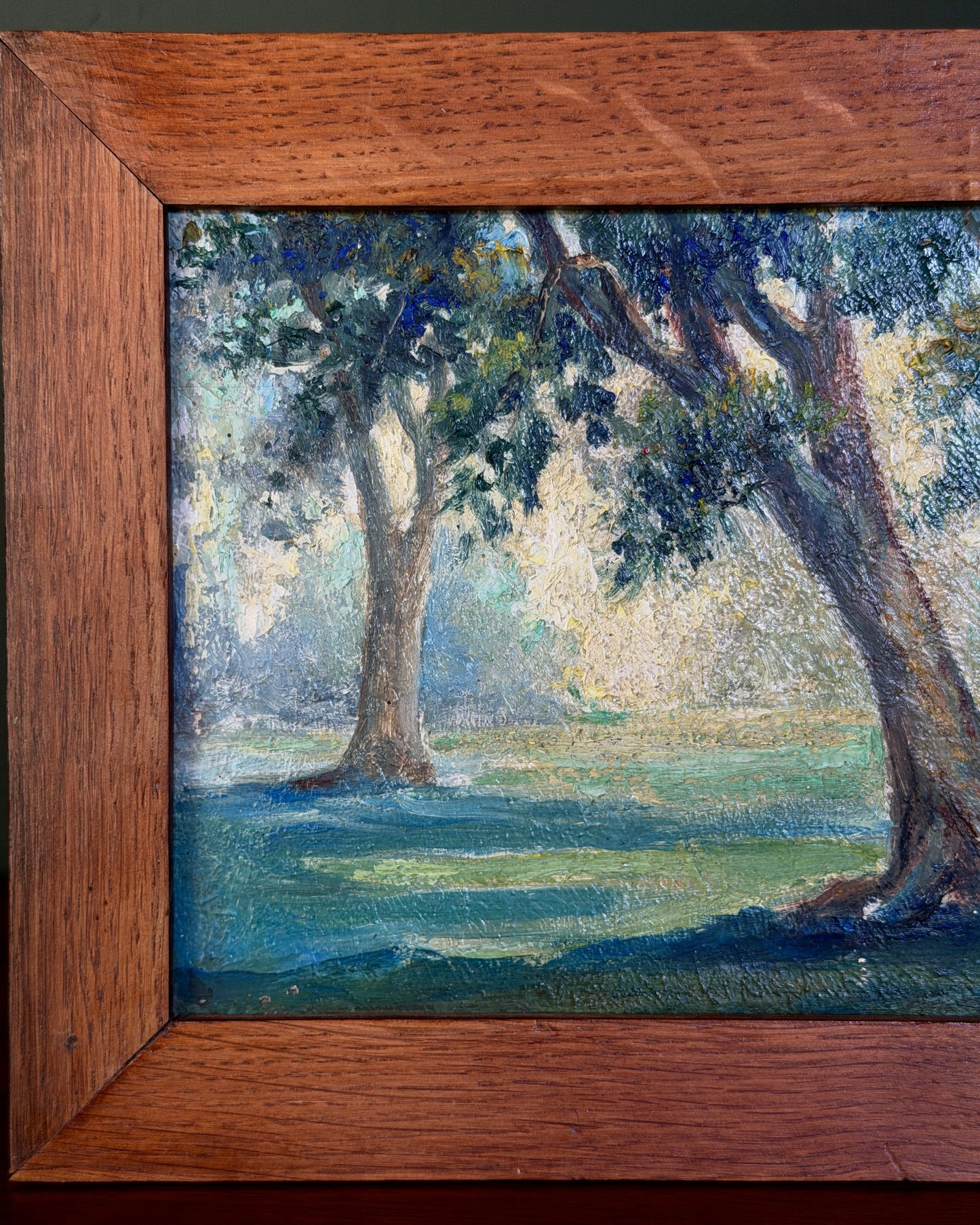 French Tree Painting