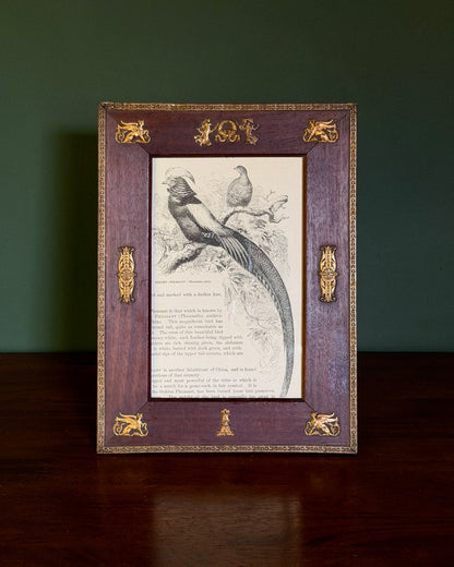 Wood and Ormolu Frame