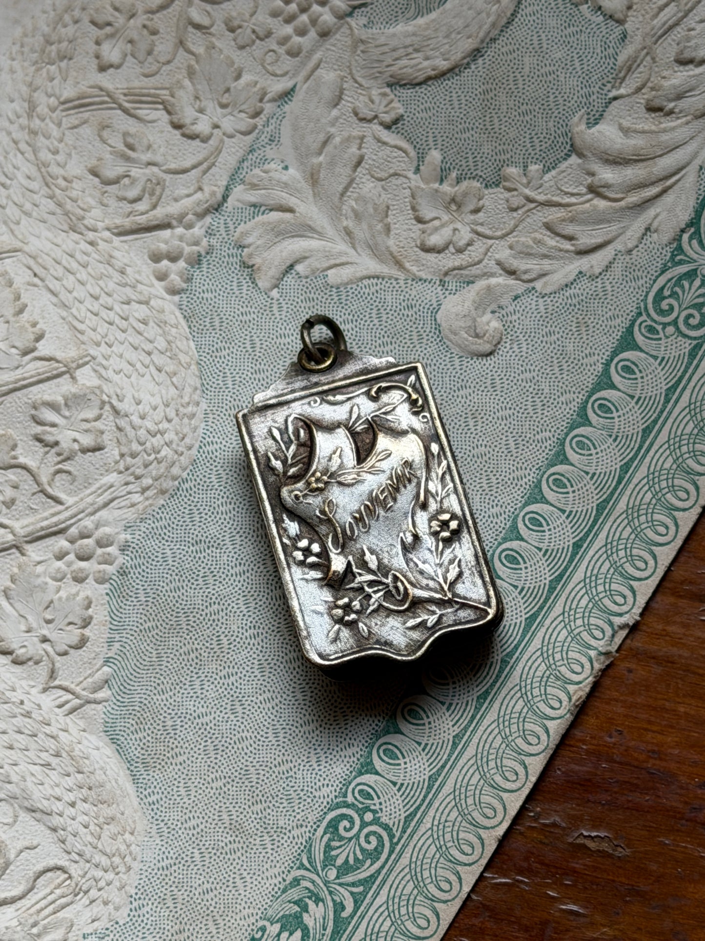 WWI Mini Photo Album Souvenir Charm