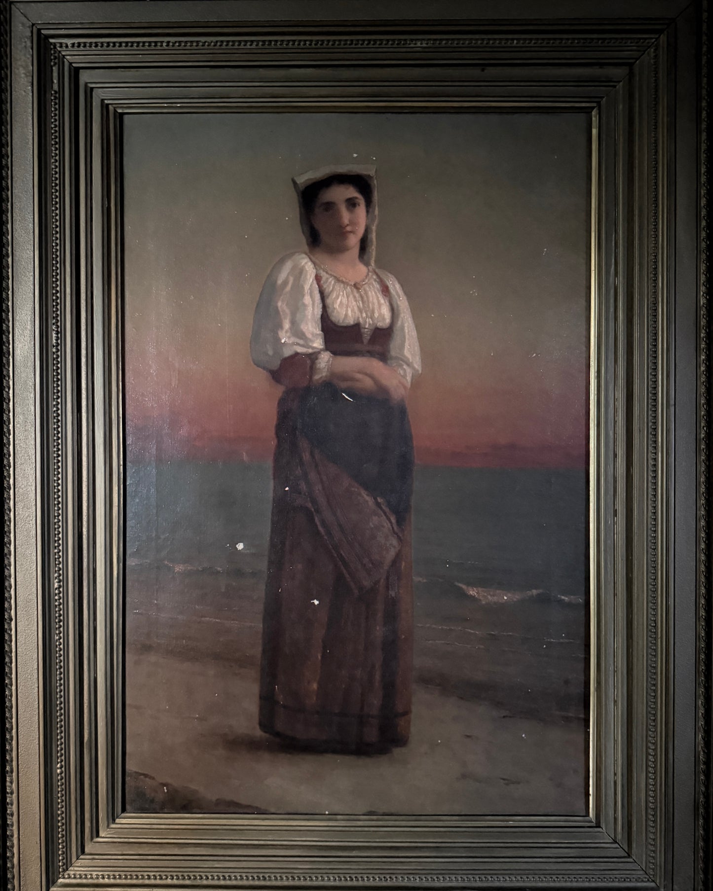 French Woman Painting