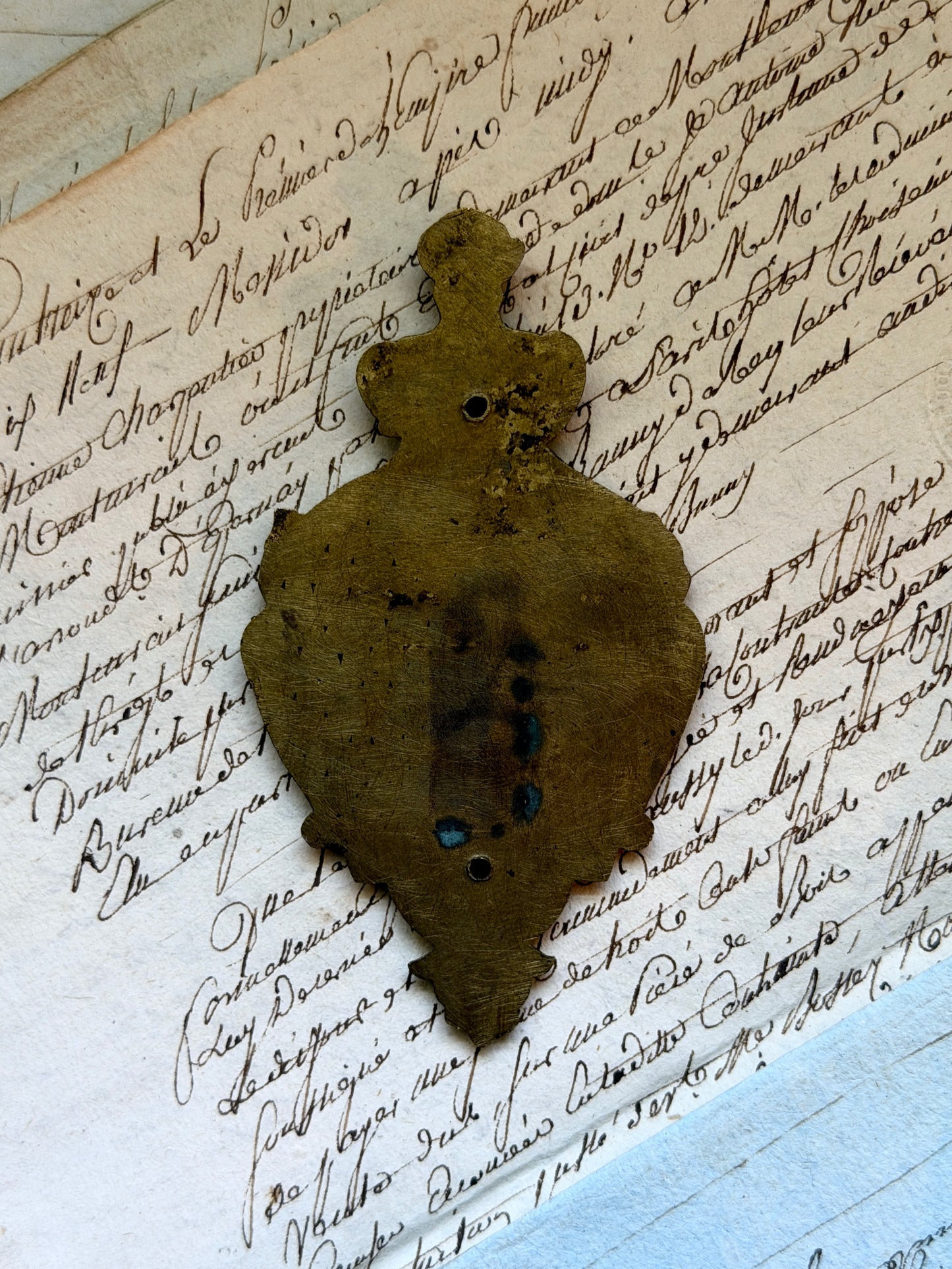 French Escutcheon: Filled