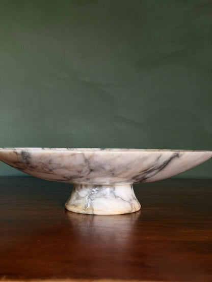 Alabaster Pedestal Compote