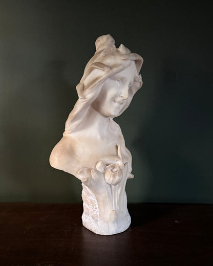 Alabaster Bust