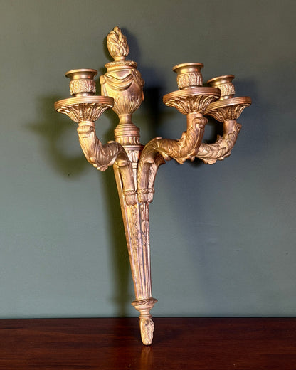 French Wall Candelabra
