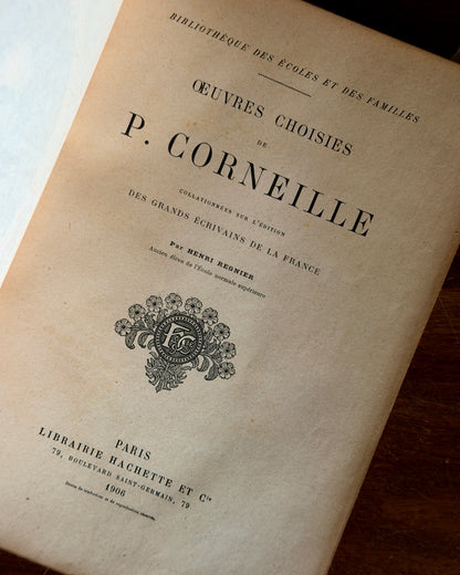 Oeuvres Choisies de P. Corneille