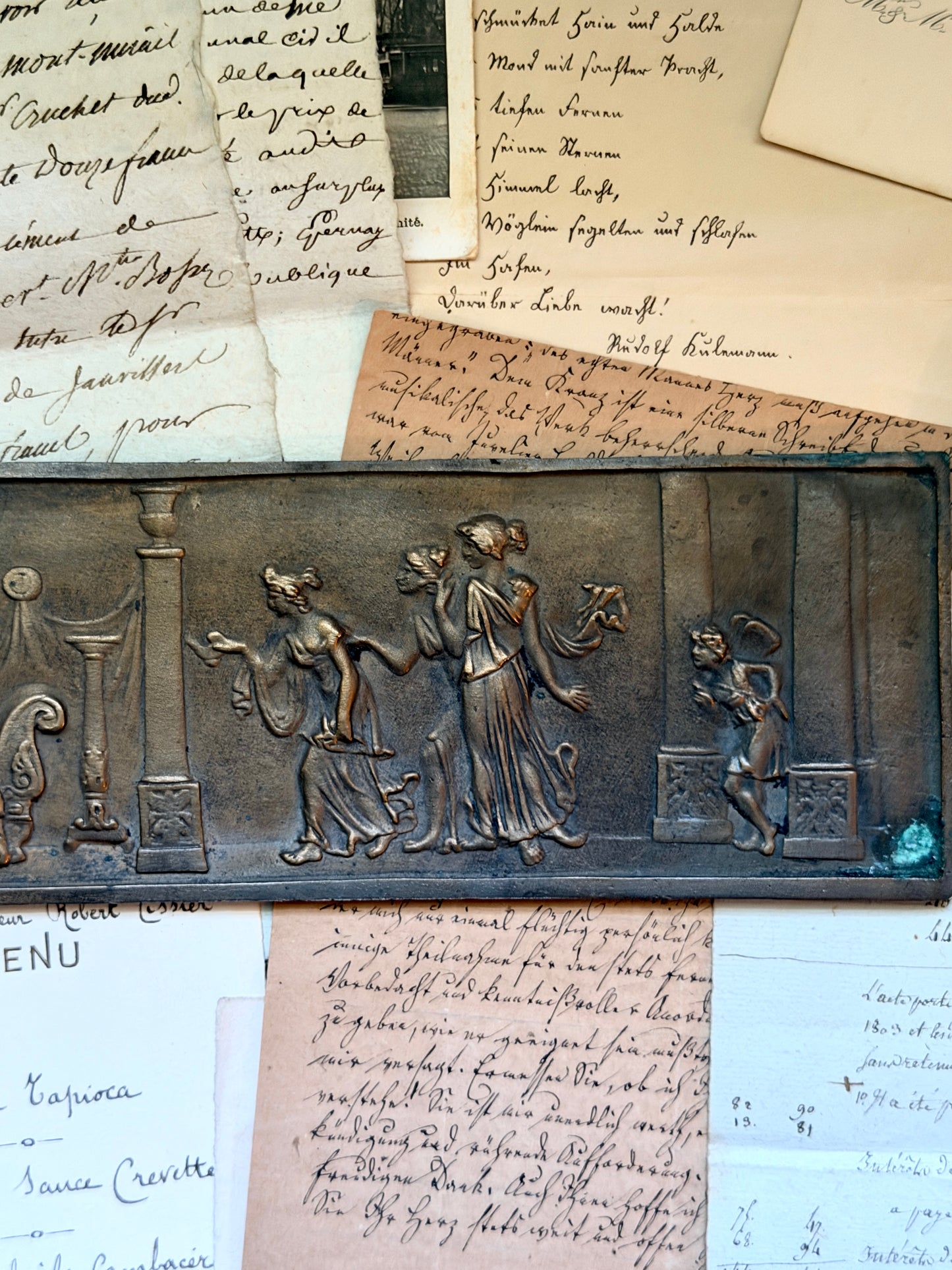 French Classical Plaque