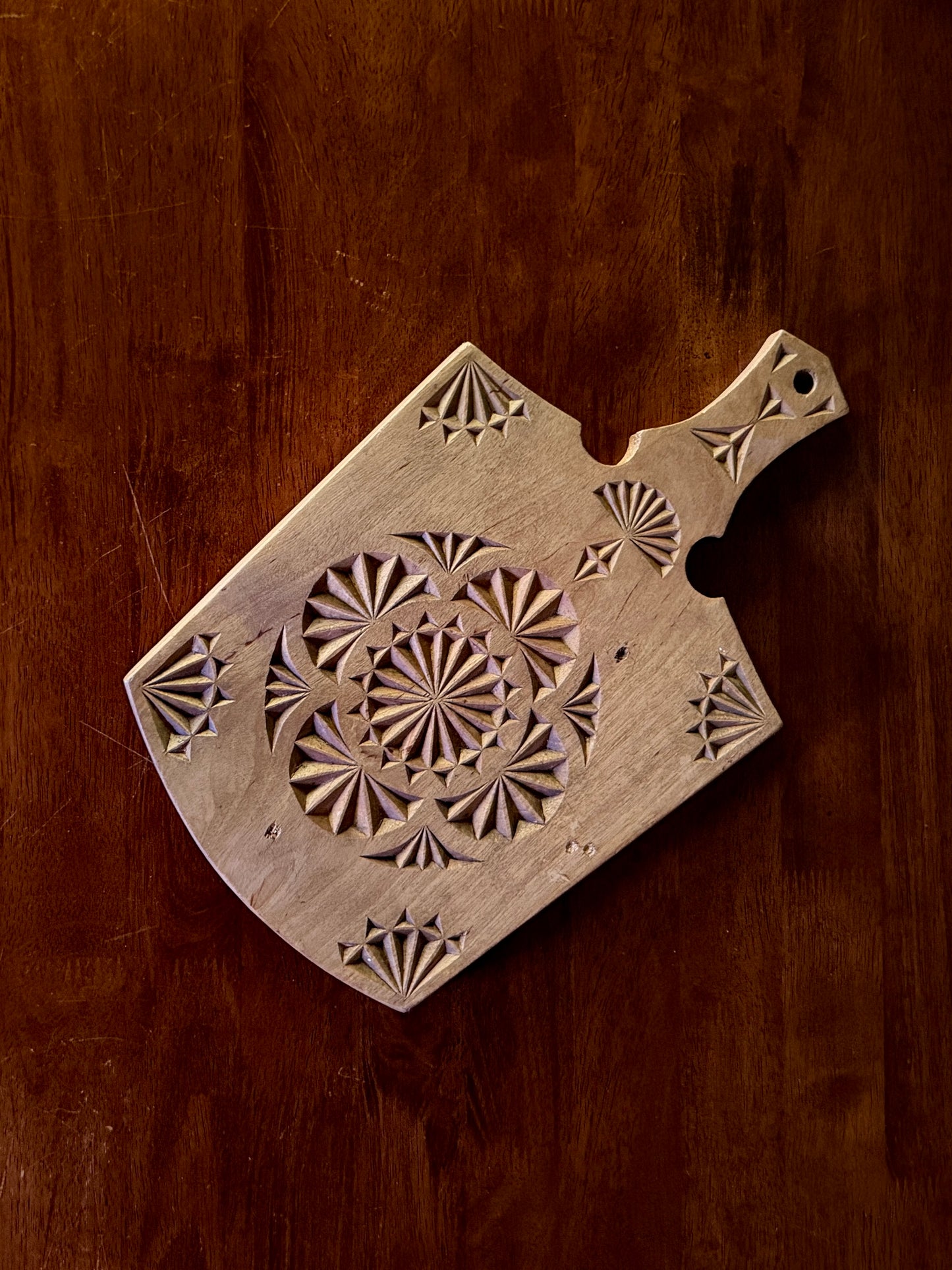 Hand-carved English Cutting Board