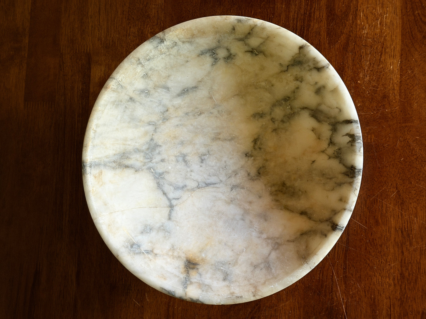 Alabaster Pedestal Compote