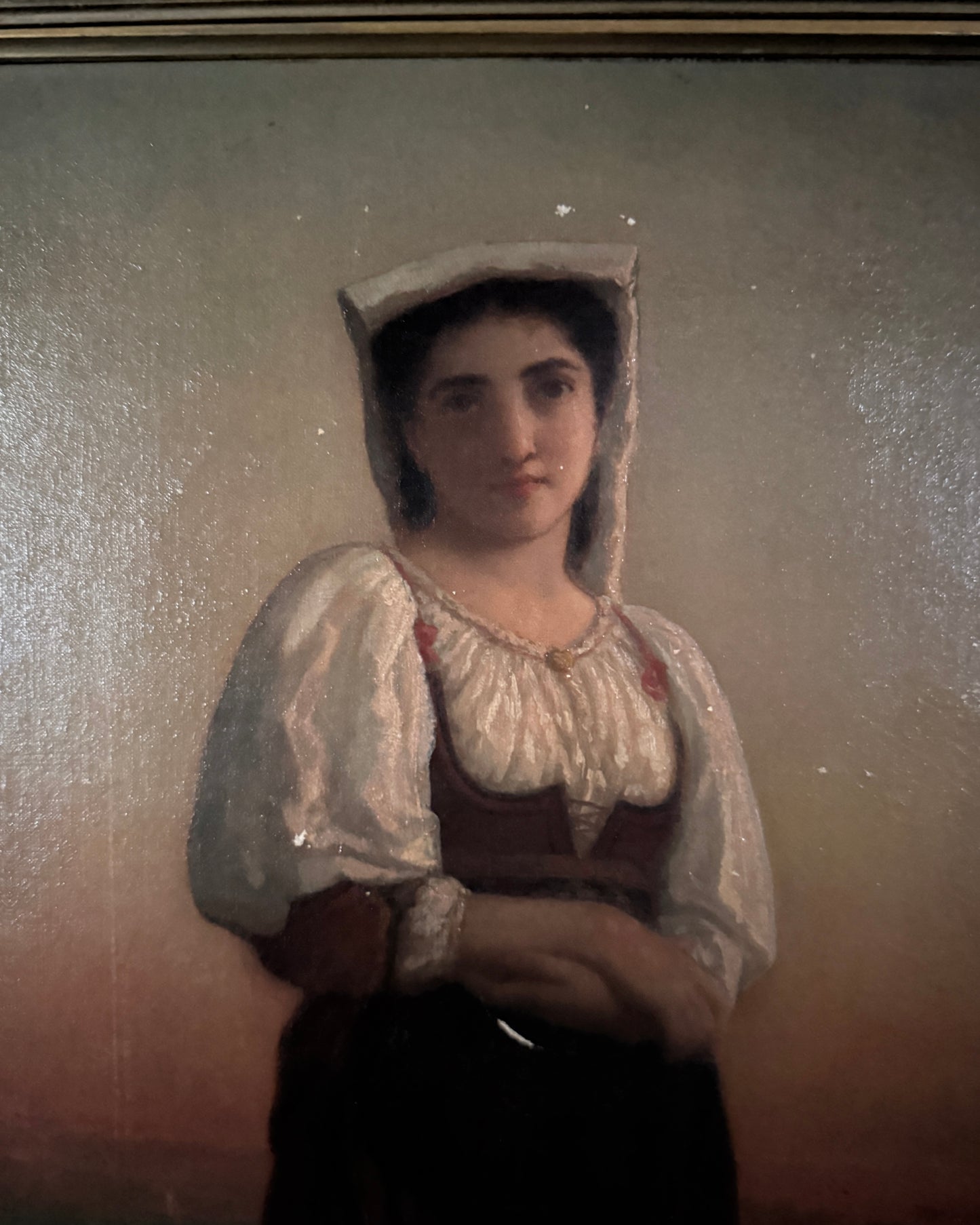 French Woman Painting