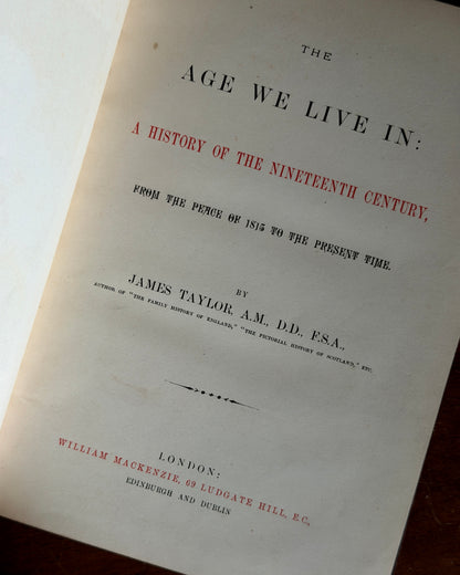 The Age We Live In: A History Of The 19th Century
