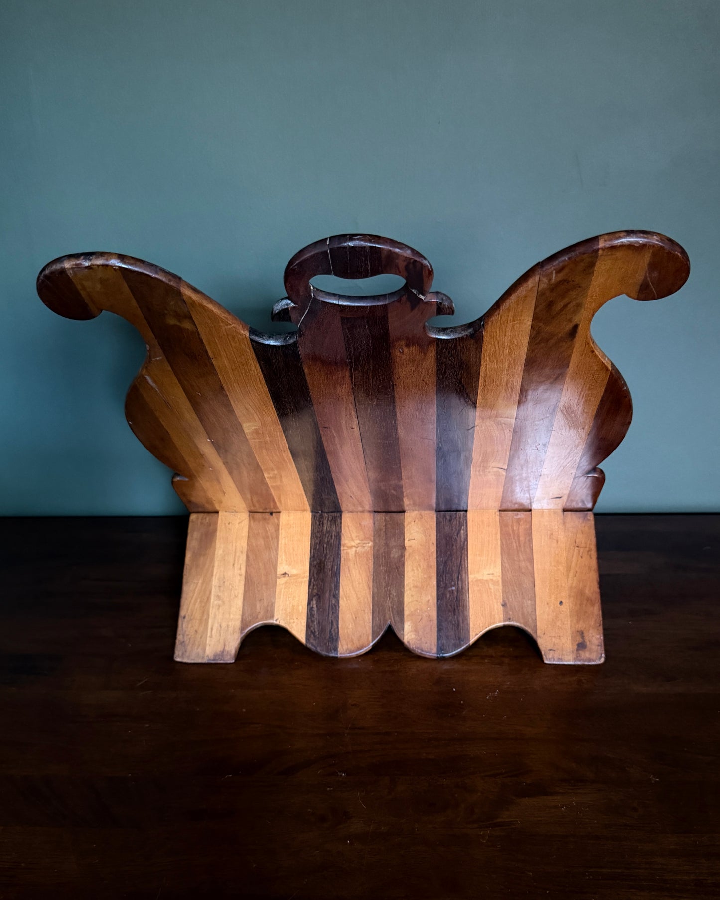Folding Wood Book Stand