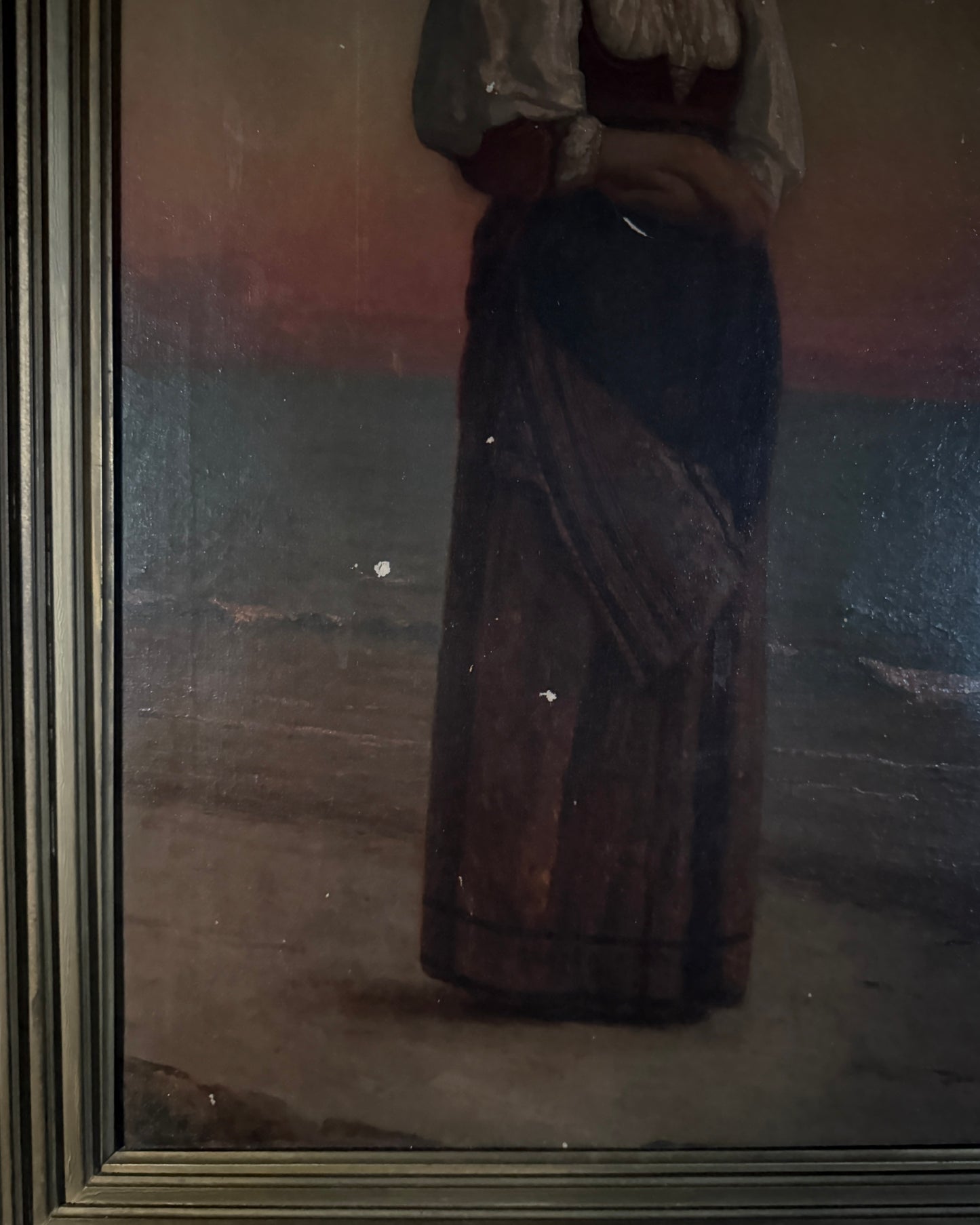 French Woman Painting