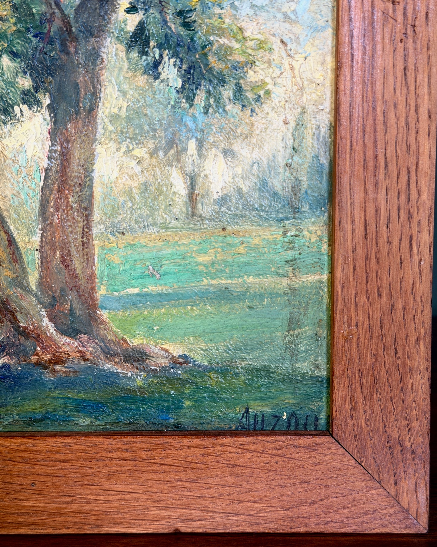 French Tree Painting
