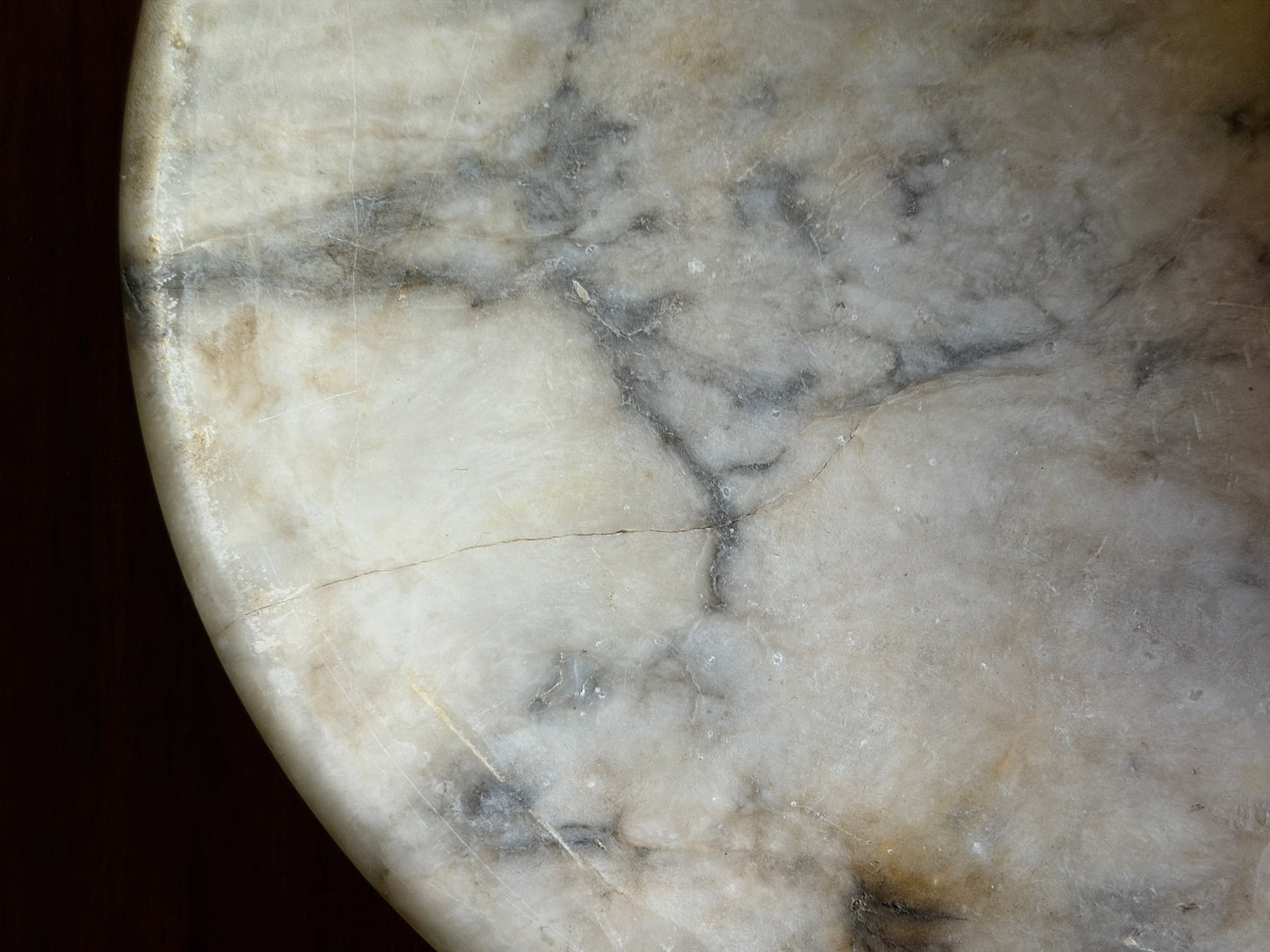 Alabaster Pedestal Compote