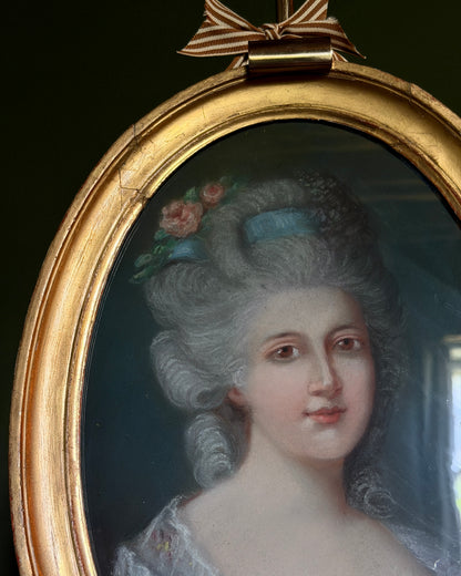 Pastel Portrait of a Lady