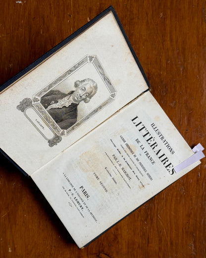 Illustrations Littéraires | French Book with Portraits
