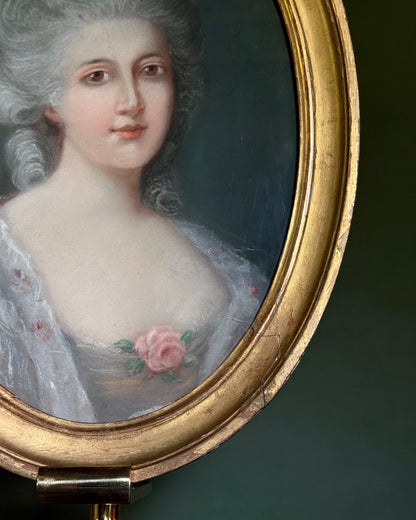 Pastel Portrait of a Lady