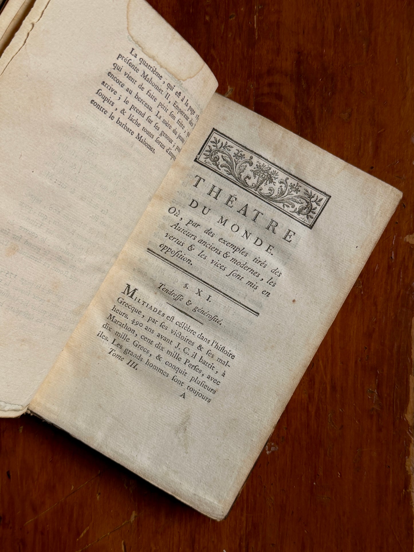 Théâtre du Monde | French Theater Book