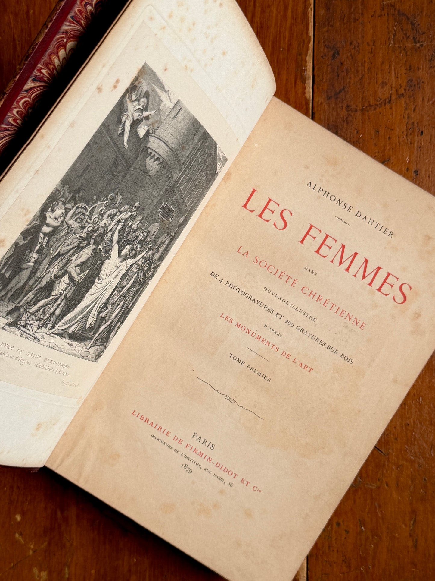 Les Femmes dans la Société Chrétienne, Vol. 1 | French Illustrated Book