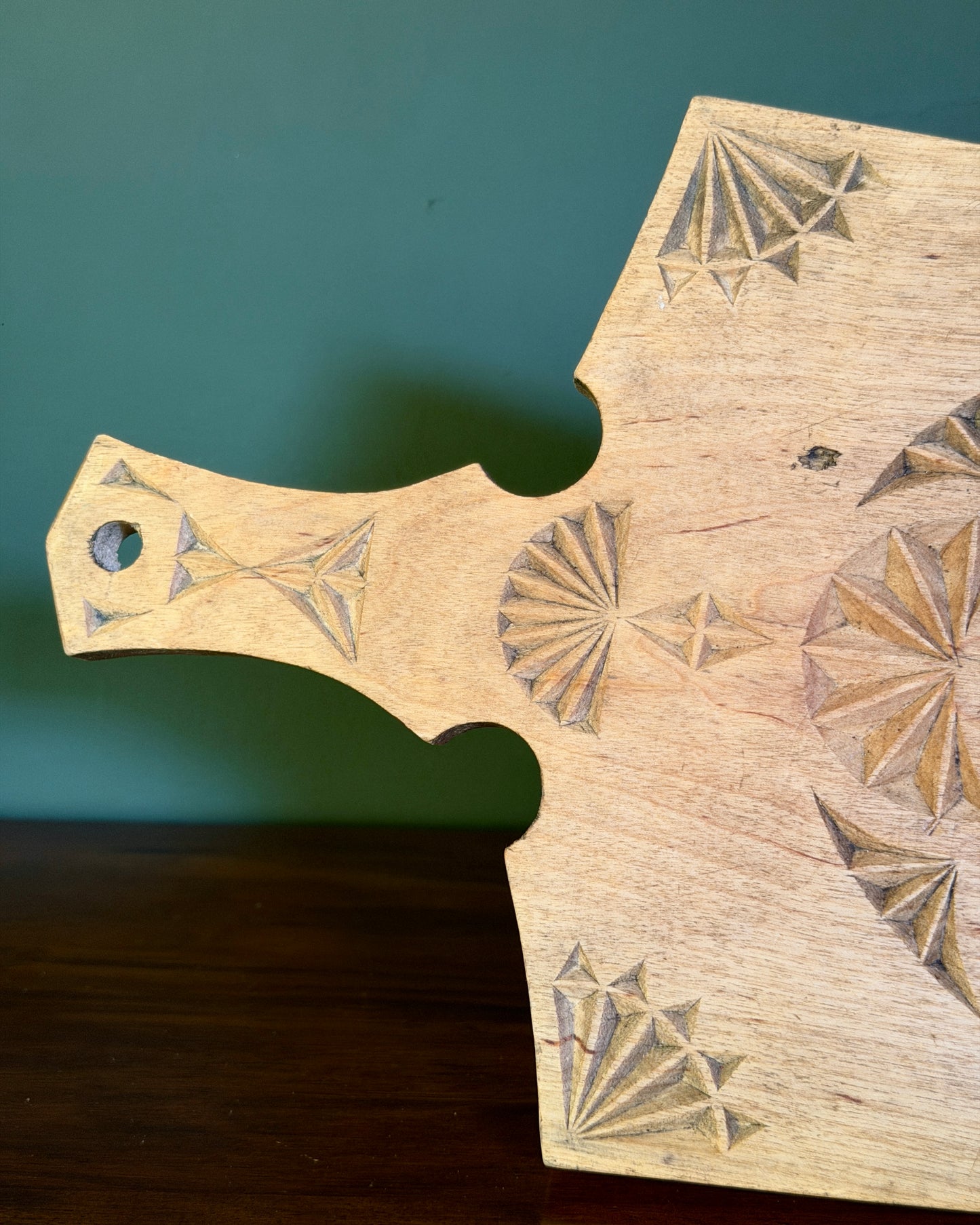 Hand-carved English Cutting Board
