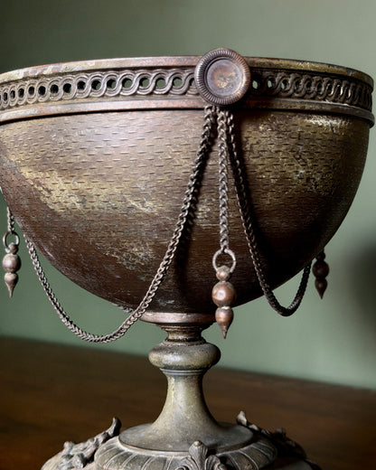 Clawfoot Pedestal Jardiniere
