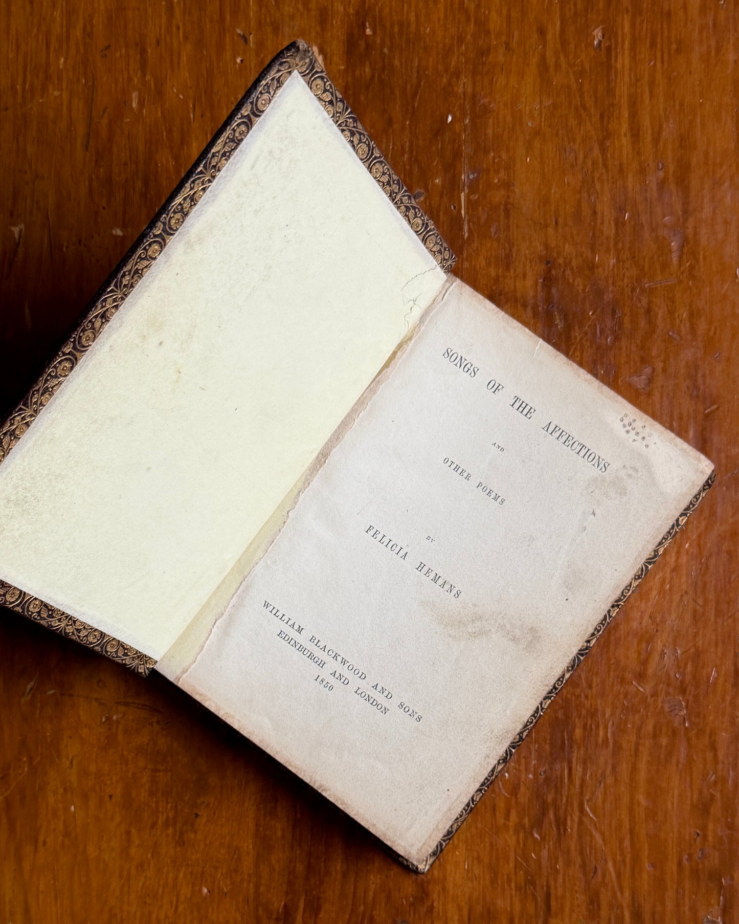 Songs of the Affections | Poetry by Felicia Hemans