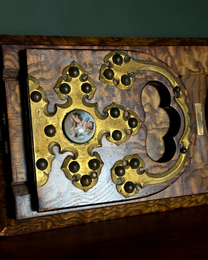 Hungarian Ash Sliding Book Rack